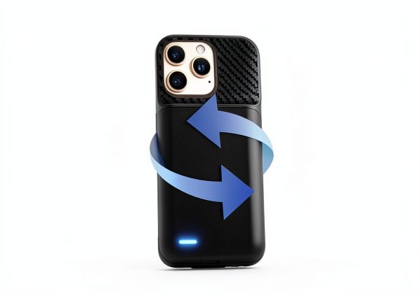 iPhone Battery Case Huiyu Black 13800mAh Power-3
