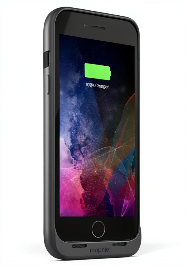 mophie Wireless Battery Case Black iPhone 7 8-8