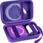 Ucomx Charger Case Purple Hard Travel Case-0