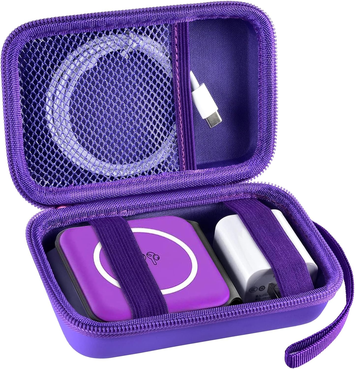 Ucomx charger case in purple