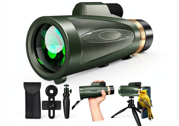 ASxmhGo 80x100 Monocular Camera Photo Outdoor Gear-0