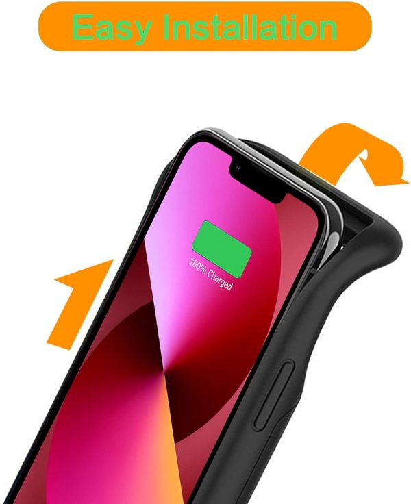 iPhone 13 Mini Battery Case Black Universal-3