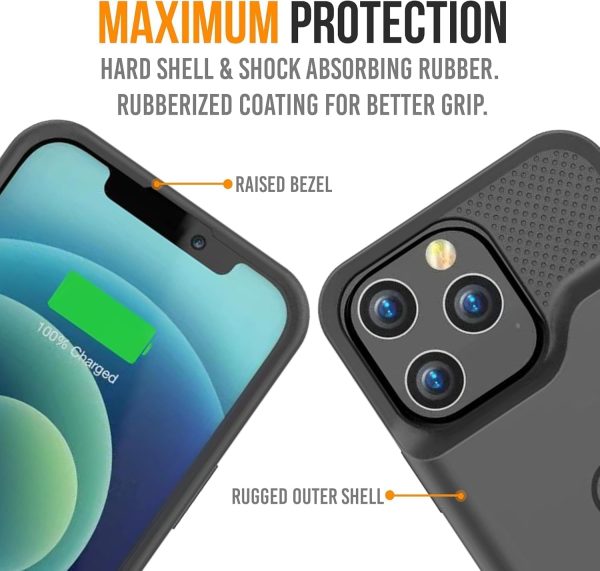 Apple iPhone 17 Pro Battery Charging Case Alpatronix-7