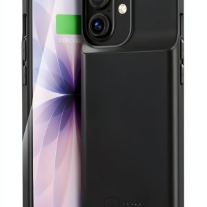 iPhone 17 Battery Case Deto Black Slim Fit-0