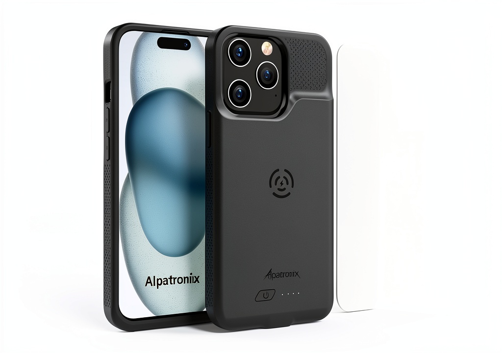Alpatronix iPhone 15 Pro Max battery case