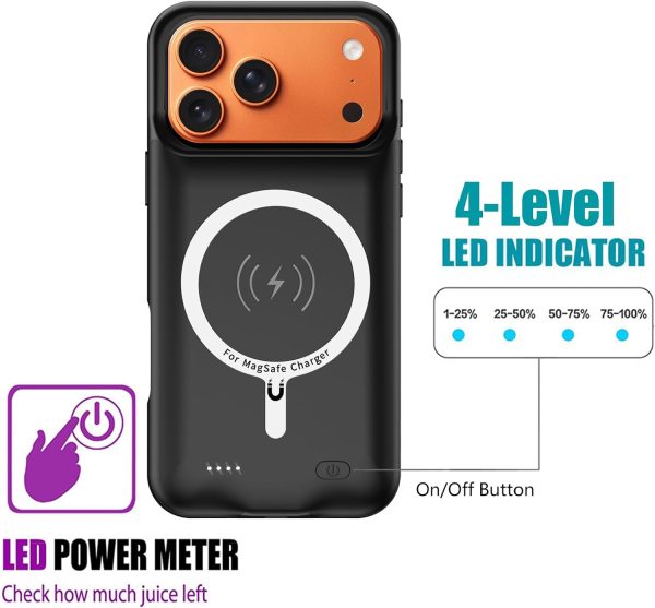 iPhone 17 Pro Max Wireless Battery Case by Shenzhen-3