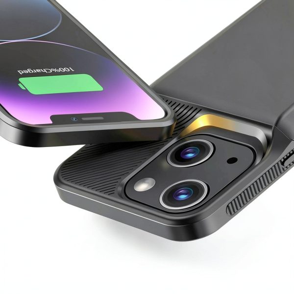 GIN FOXI 7000mAh Battery Case iPhone 13/14 Black-5
