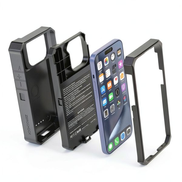 Wireless Phone Charger Case ZeroLemon Black Y1823-6