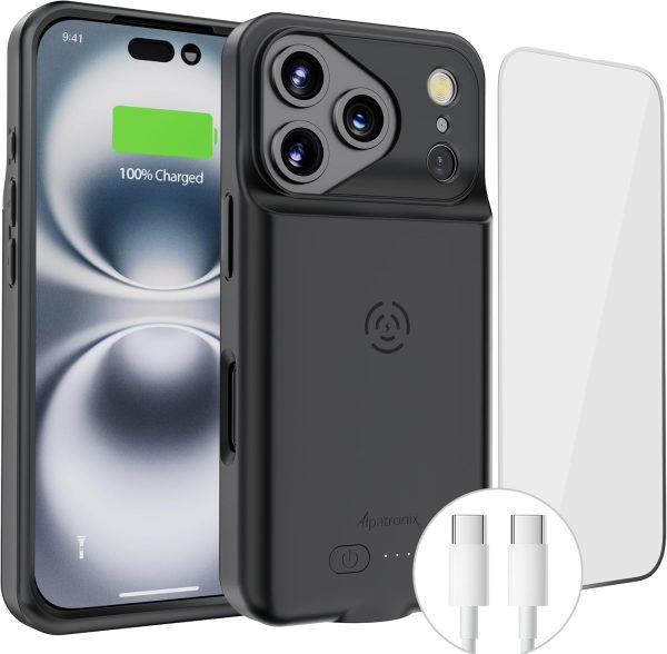 Apple iPhone 17 Pro Battery Charging Case Alpatronix-0
