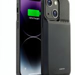 GIN FOXI 7000mAh Battery Case iPhone 13/14 Black-0
