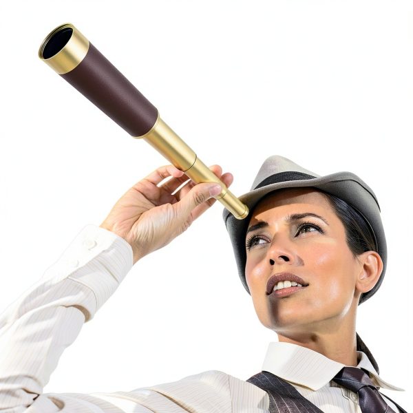 Monocular SSZS Aluminum Brass Handheld Telescope-3