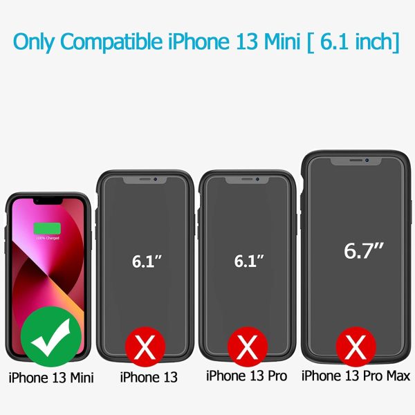 iPhone 13 Mini Battery Case Black Universal-1
