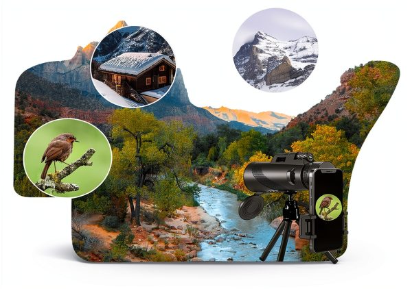 KTBDING 80x100 Monocular for Adults-6