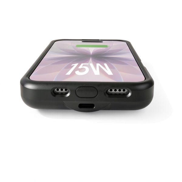 iPhone 17 Battery Case Deto Black Slim Fit-2