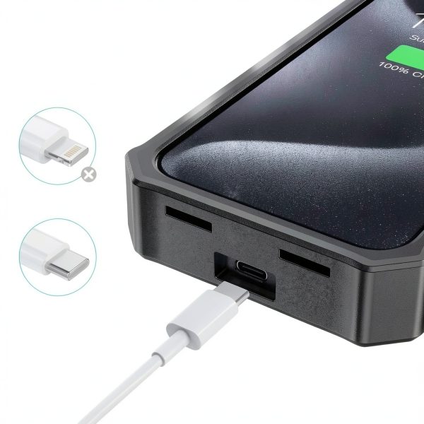 Wireless Phone Charger Case ZeroLemon Black Y1823-2