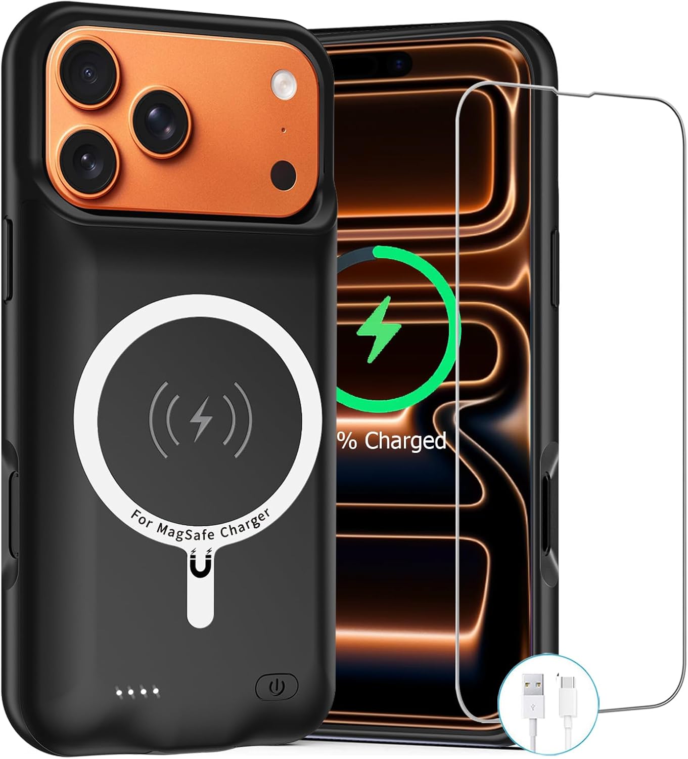 iPhone 17 Pro Max wireless battery case