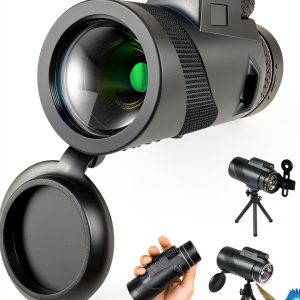 80x100 HD Monocular Telescope Aigomc Pocket Scope-0