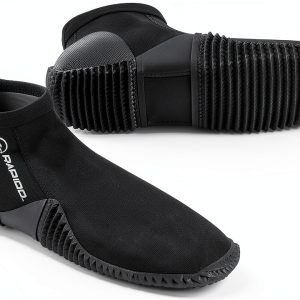 Phantom Aquatics 3mm Diving Boot Black Nylon-0