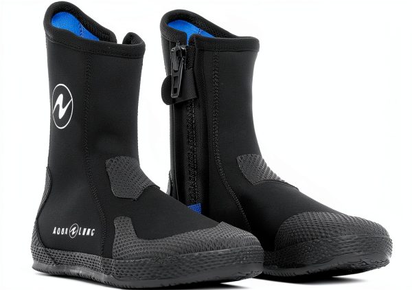 Aqualung Black Diving Boots Neoprene Insulated-2