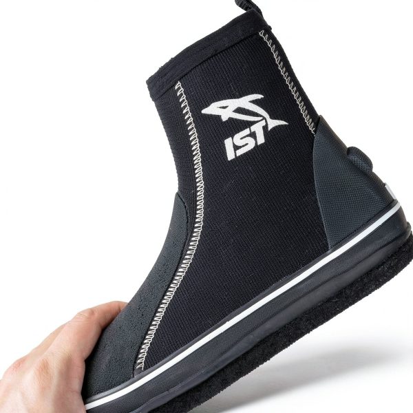 Diving Boots IST Neoprene White Stitch Waterproof-3