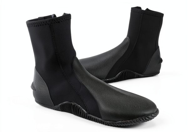 Cressi Diving Boots Black With Red Logo Size XL Neoprene-0