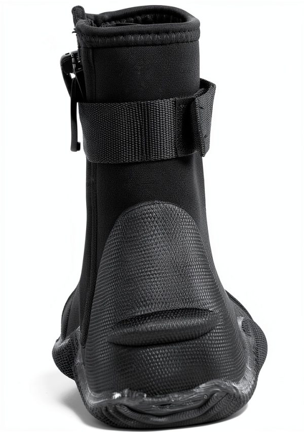 Jsnorklet Diving Boots Black Neoprene Anti‑Slip Sole Size 6W/5M-5