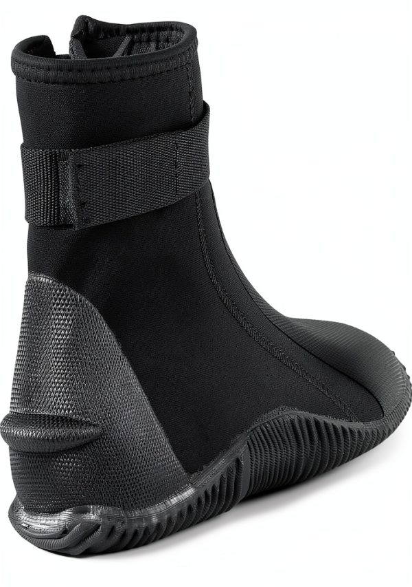 Jsnorklet Diving Boots Black Neoprene Anti‑Slip Sole Size 6W/5M-4