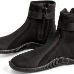 Jsnorklet Diving Boots Black Neoprene Anti‑Slip Sole Size 6W/5M-0