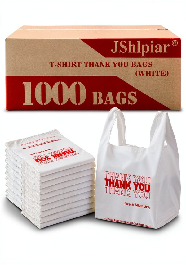 Plastic Shopping Bag JShlpiar JS006 115x21 Inch Heavy Duty 13 Micron-0