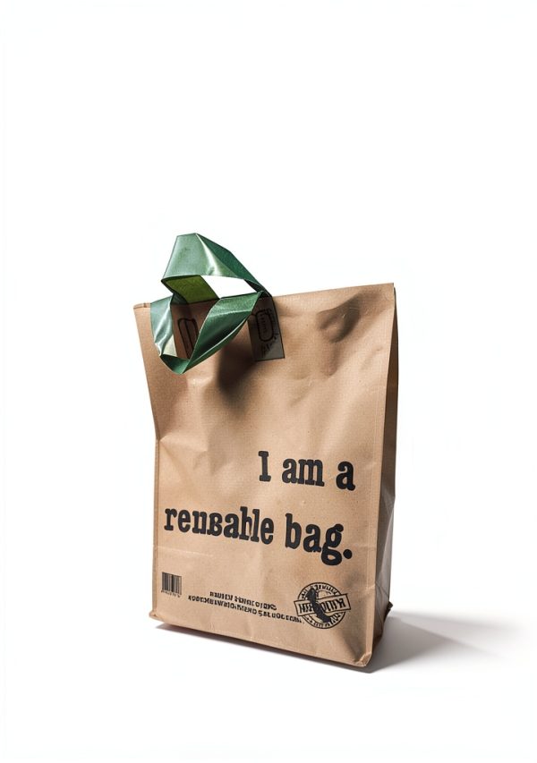 Reli Reusable Kraft Shopping Bags 250 Count Bottom Water‑Resistant-4