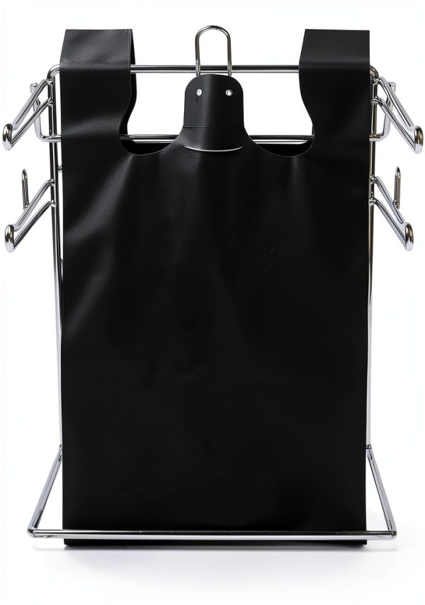 PLABAG Black T-Shirt Bag 12x7x22in High Density PE 400 Pack-2